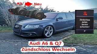 Audi A6 4f Zündschloss Wechseln | Audi Q7 4L