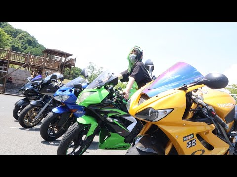 【バイク女子】秩父クシタニCBMでとんでもバイクに遭遇！？豪華カスタムやレア旧車…！【ツーリング】