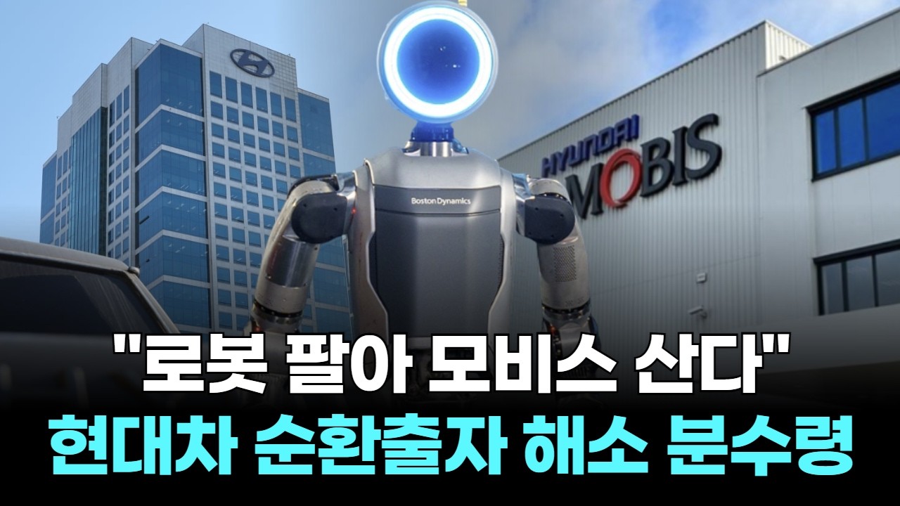 "로봇 팔아 모비스 산다" 현대차 순환출자 해소 분수령
