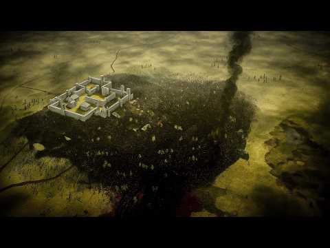 SAURON LEADS 2,000,000 URUK-HAI vs 2,000 SAMURAI, KNIGHTS & JEDI | UEBS 2