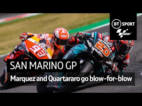 MotoGP Highlights: San Marino (2019) | Márquez and Quartararo battle in a thriller!