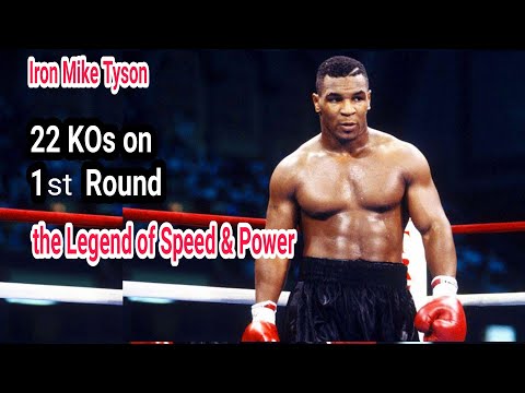 22 KO di Ronde 1 Lengkap sepanjang perjalanan karir | the legend of power & speed MIKE TYSON