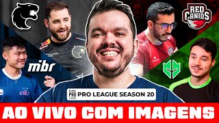 DIA 10 FURIA E RED CANIDS ESL Pro League Season 20  - COM Gaules AO VIVO COM IMAGENS