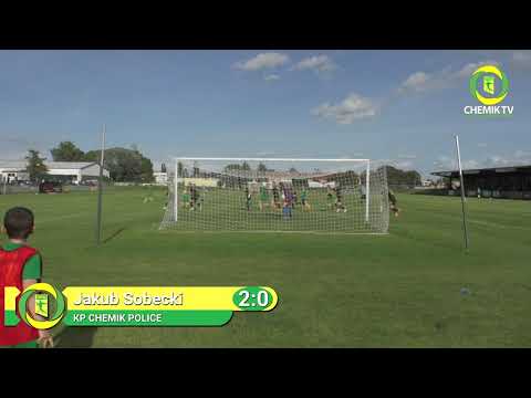 Bramki z meczu KP Chemik Police - Nielba Wągrowiec 2:0(2:0)