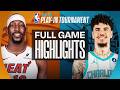Charlotte Hornets Vs Miami Heat Full Game Highlights April 14 2026 NBA PLAY IN