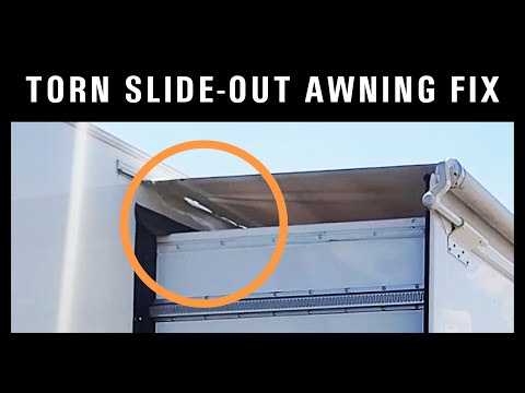 RV Slide Out Topper Awning Repair/Replacement - Solera/Lippert