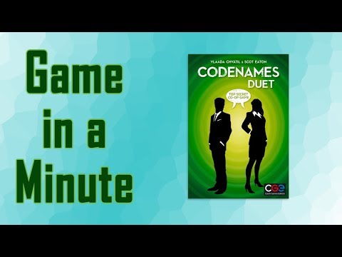 Game in a Minute Ep 62: Codenames Duet