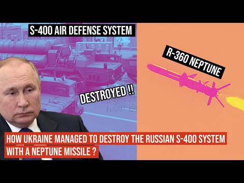 After #Moskva warship, #Neptune knocks out Russian #S400 missile system !