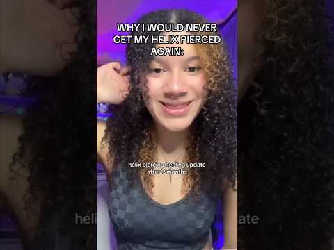 Das solltest du wissen, bevor du dir ein Helix-Piercing stechen lässt!