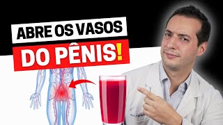 UM COPO DESTE SUCO TODOS OS DIAS VAI ABRIR AS VEIAS DO PÊNIS E TURBINAR A SUA EREÇÃO