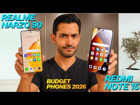 Realme Narzo 90 vs Xiaomi Redmi Note 15 (2026) | Full Detailed Comparison