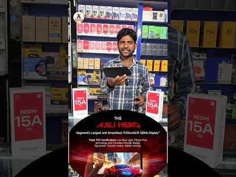 Thumbnail for Redmi 15A 5G | 4/128GB=14,499/-#unboxreview143 #androidphone #review #unboxing #newreview #reels