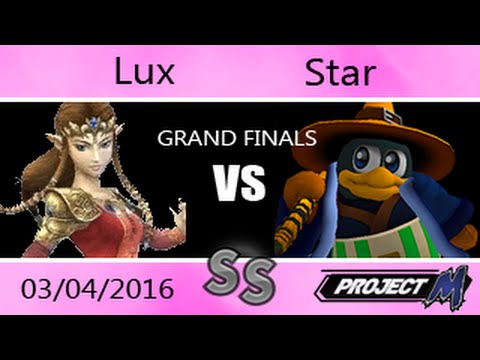 Expand Gong - Lux (Zelda, Sheik) [W] Vs. Star (Dedede, Sonic) [L] Project M Grand Finals