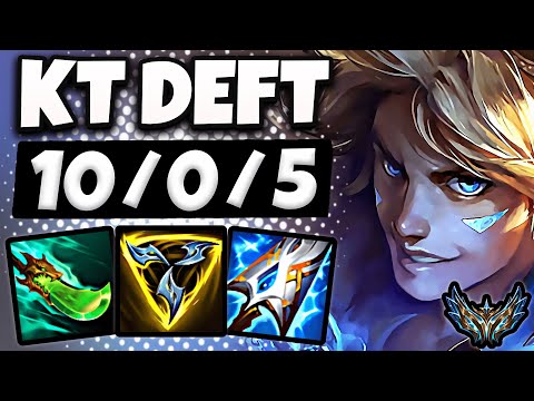 Ezreal vs Jinx ADC [ KT Deft ] Korea Challenger Patch 14.17 ✅