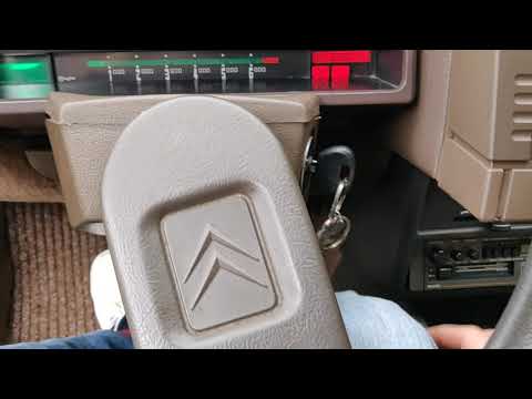 Citroën BX 16 TRS 1983 cold start