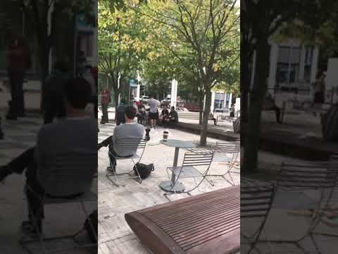 Aventura de scooter em Portland até o Kure Juice Bar