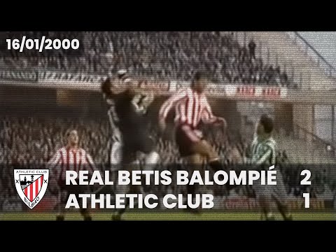 ⚽️ [Liga 99/00] J20 I Real Betis 2 - Athletic Club 1 I LABURPENA