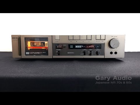 Akai CS-F110 2-Head Tape Deck Rare Grey Edition CS F 110 Japan 1982 image 17