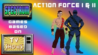 Action Force I & II (G.I. Joe) 🇺🇸 | 🕹Spectrum Games Based On TV Shows 📺 5️⃣4️⃣