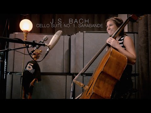 J.S. Bach - Suite for Solo Cello no. 1, Sarabande (double bass)