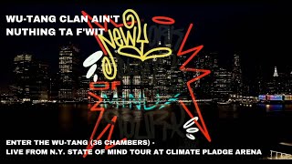 Wu-Tang Clan Ain't Nuthing ta F' Wit Visualizer- Live from the N.Y. State of Mind Tour