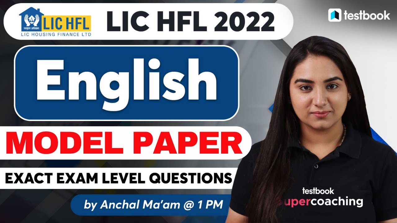Watch video LIC HFL English Previous Year Question Paper | LIC HFL English Model Paper 2022 | By Anchal Sharma Now LIC HFL English Previous Year Question Paper | LIC HFL English Model Paper 2022 | By Anchal Sharma