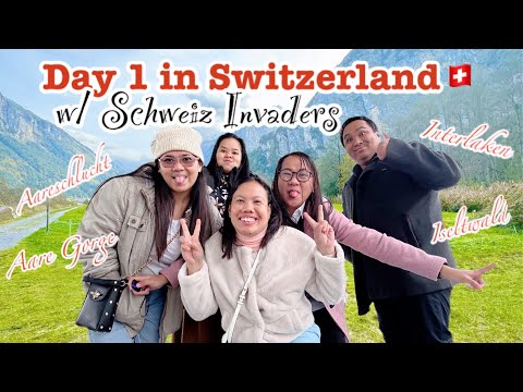Aventura na Suíça: Escapada na região de Jungfrau | Dia 1: Interlaken e Aareschlucht