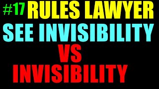 See Invisibility vs Invisible - 5E D&D - Rules Lawyer 17