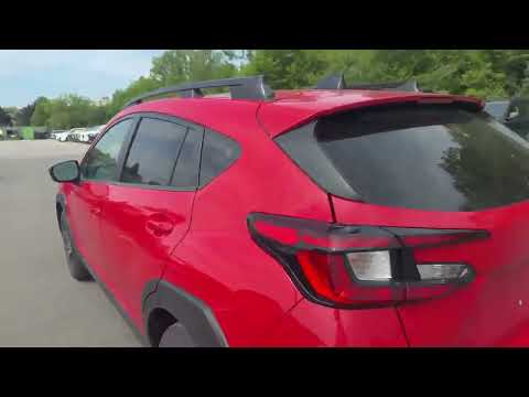 2024 Subaru Crosstrek Touring AWD in Pure Red for sale at Finch Chrysler Dodge Jeep Ram Ltd in London, ON