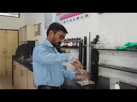 Determination of acid value of oil