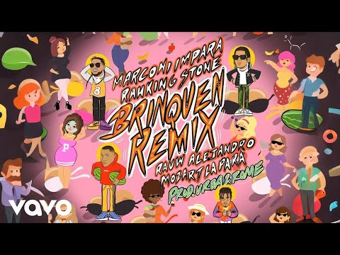 Marconi Impara, Rauw Alejandro, Mozart La Para, Ranking Stone - Brinquen (Remix) [Official Audio]