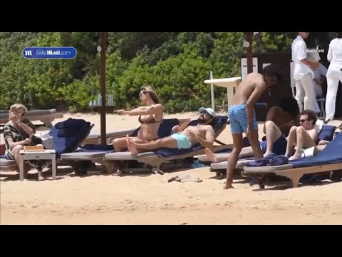 Heidi Klum and Tom Kaulitz Vacation in Sardinia, Italy