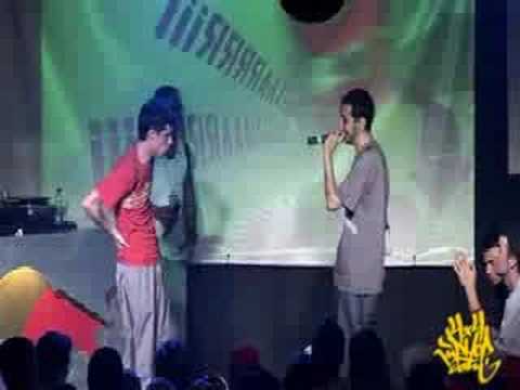 batalla de gallos-yeah yon Vs noult-