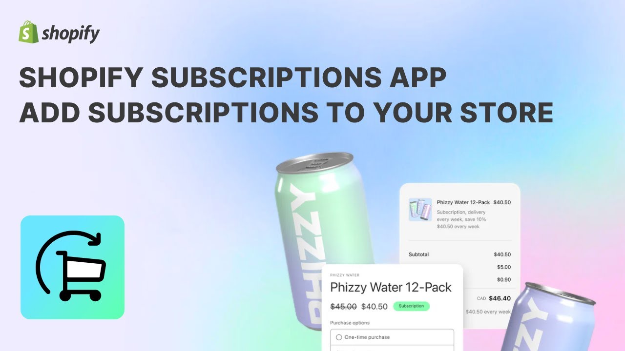 Shopify Subscriptions App - Add Subscriptions To Your Store For Free