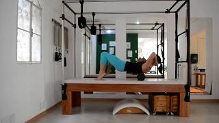 Abdominal com Fortalecimento de Cadeia Posterior dos Membros Inferiores no Rolo