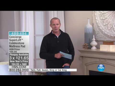 HSN | Concierge Collection Bedding 01.07.2017 - 08 AM
