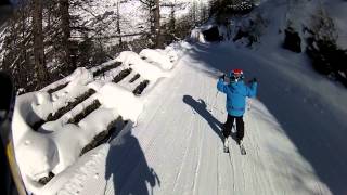 Reportaje de la Estación de Esquí de Leukerbad (Valais, Suiza) 2015