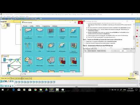 [CCNA v6] Packet Tracer 10.2.3.3 FTP