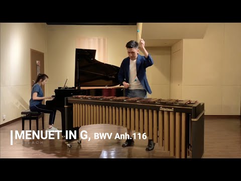 ABRSM G2 Percussion 1990 (TP2) Menuet in G, BWV Anh.116 - J. S. Bach