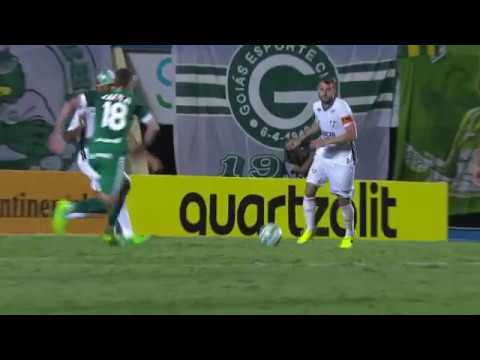 Gols Goiás 2x1 Fluminense - Imagens: Sportv (Globo)
