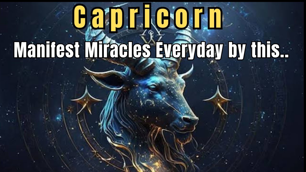 Capricorn Manifestation Power: Your Dreams Are Becoming Reality #capricorn2025 #capricorn