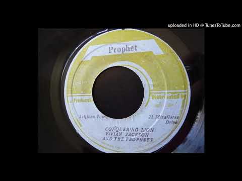 Vivian Jackson & The Prophets - Conquering Lion / Version - Prophet 7"