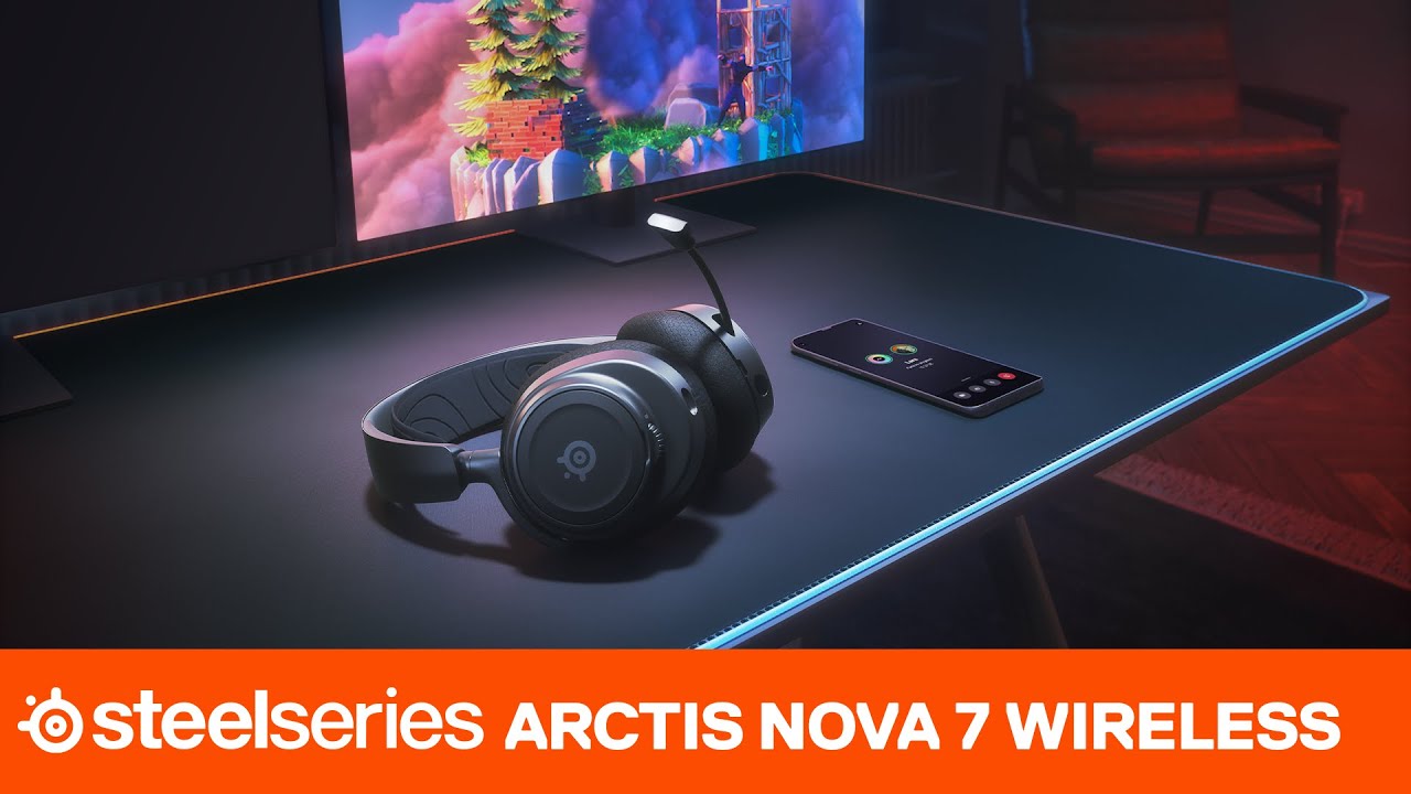 سماعة ألعاب SteelSeries Arctis Nova Pro اللاسلكية متعددة الأنظمة Xbox، برامج تشغيل Hi-Fi متميزة، إلغاء الضوضاء النشط، نظام الطاقة اللانهائي، ميكروفون ClearCast، Xbox/PC/PS5/Switch/Mobile، أسود | 61521