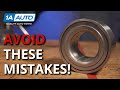Top 3 Common Mistakes People Make Replacing Pressed In Wheel Bearings On Their Car Or Truck