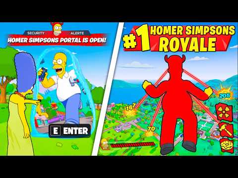 I'M TESTING 101 CRAZY *SIMPSONS* MYTHS in Fortnite