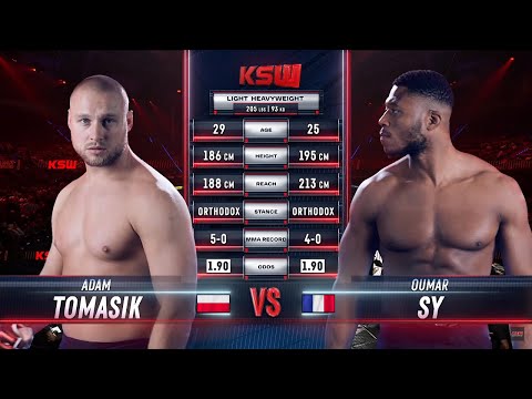 KSW Free Fight: Oumar Sy vs. Adam Tomasik