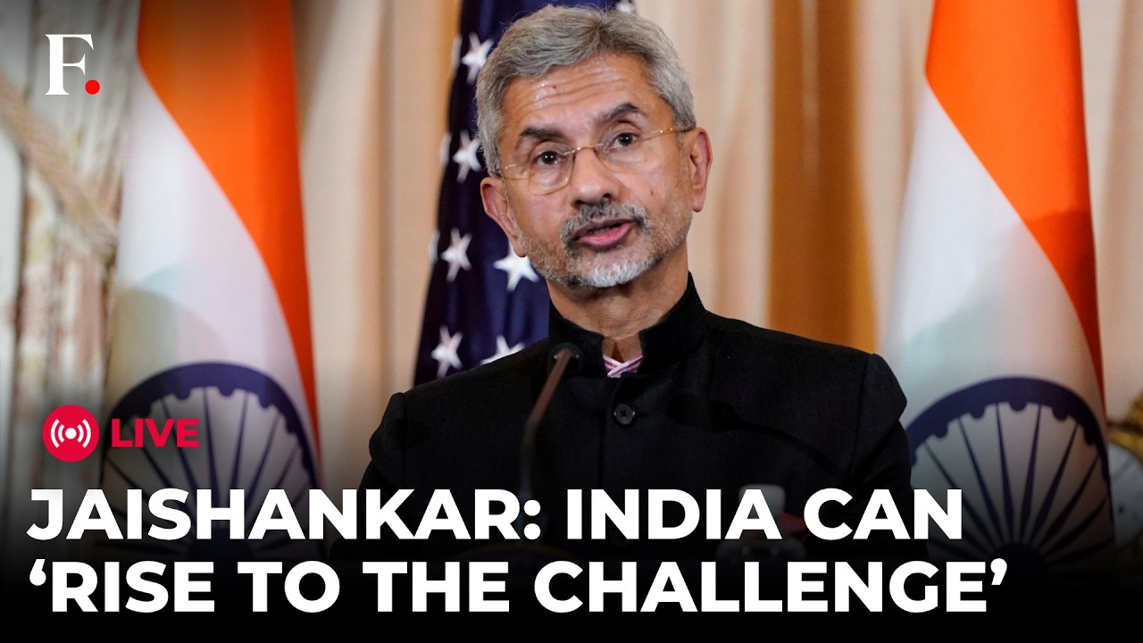 LIVE: EAM Jaishankar Calls UN ‘Largely Irrelevant’ | Warns World is Facing Global Turmoil