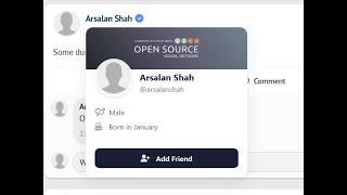 The Ultimate Profile Hover Cards for OSSN! 🚀