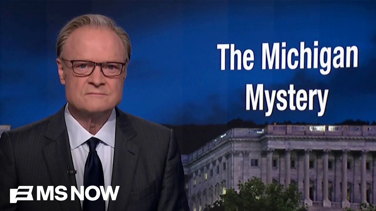 Video: MSNBC's Lawrence speculates Trump DOJ monitors in Michigan primary were scouting to steal November election