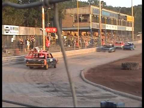 Historic Stock Cars Arlington June 2014 race 2